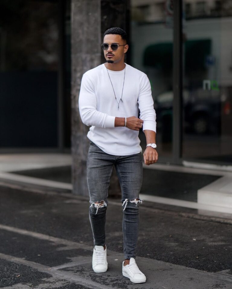 Inspirações De Looks Simples Com Calça Jeans Masculina 2529