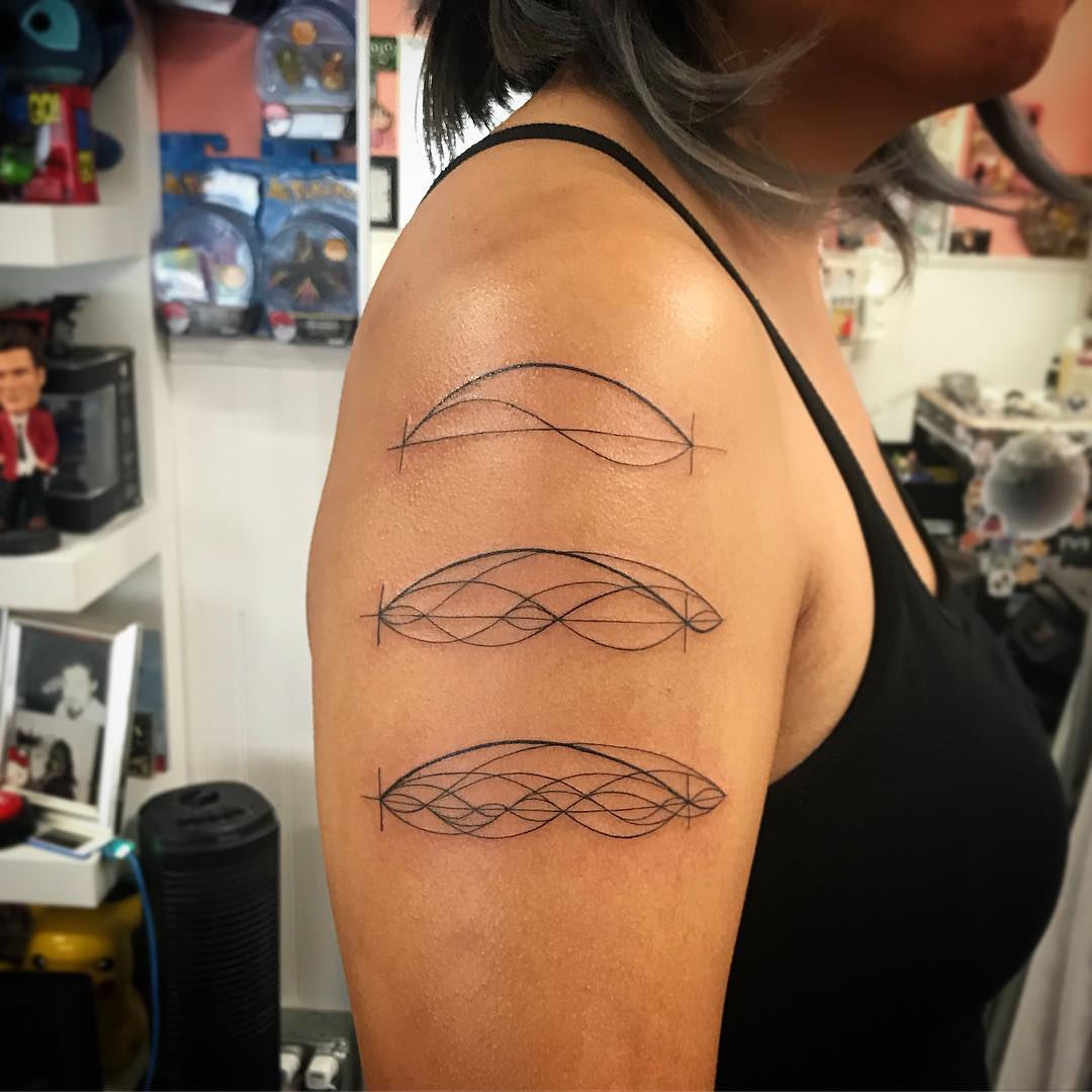 tatuagem de musica pequena