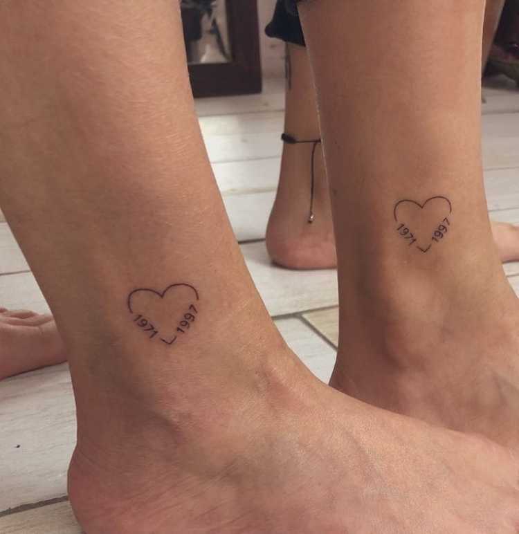 tatuagem para mãe e filho homem fazer juntos