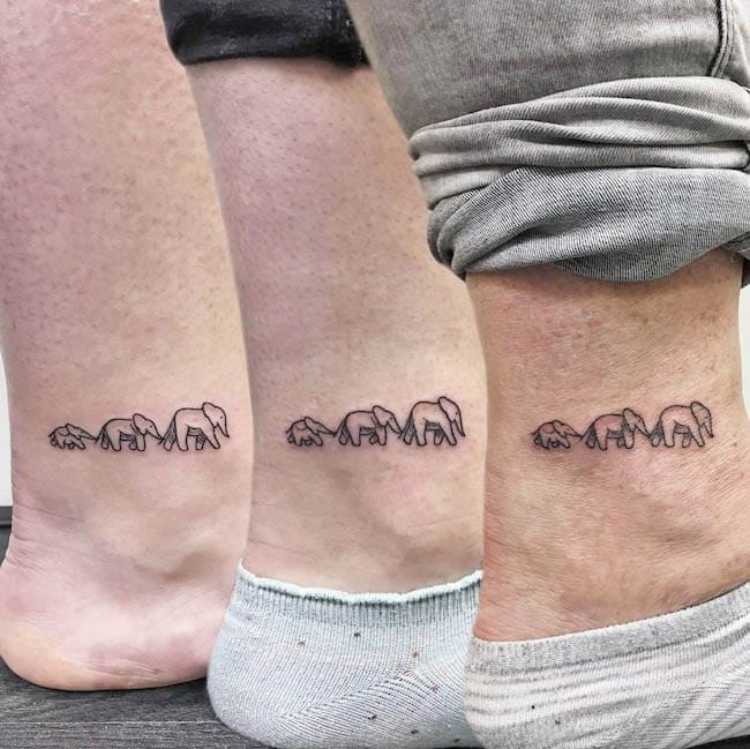 tatuagem para mãe e filho homem fazer juntos