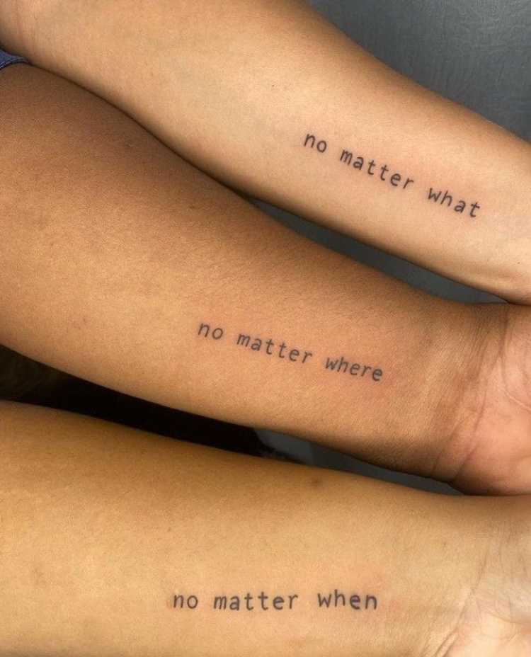 tatuagem para mãe e filho homem fazer juntos