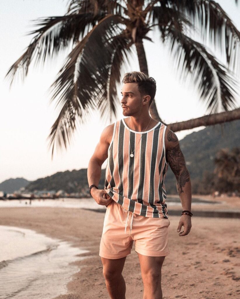 Look masculino para praia