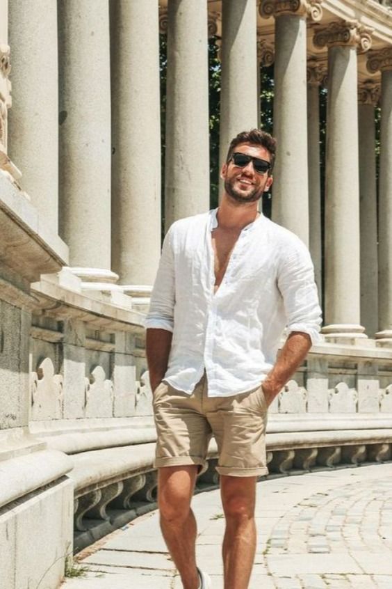 look masculino para praia