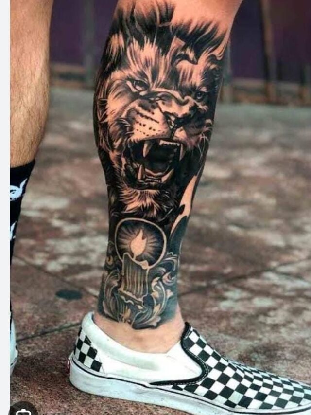 Tatuagens masculinas perna