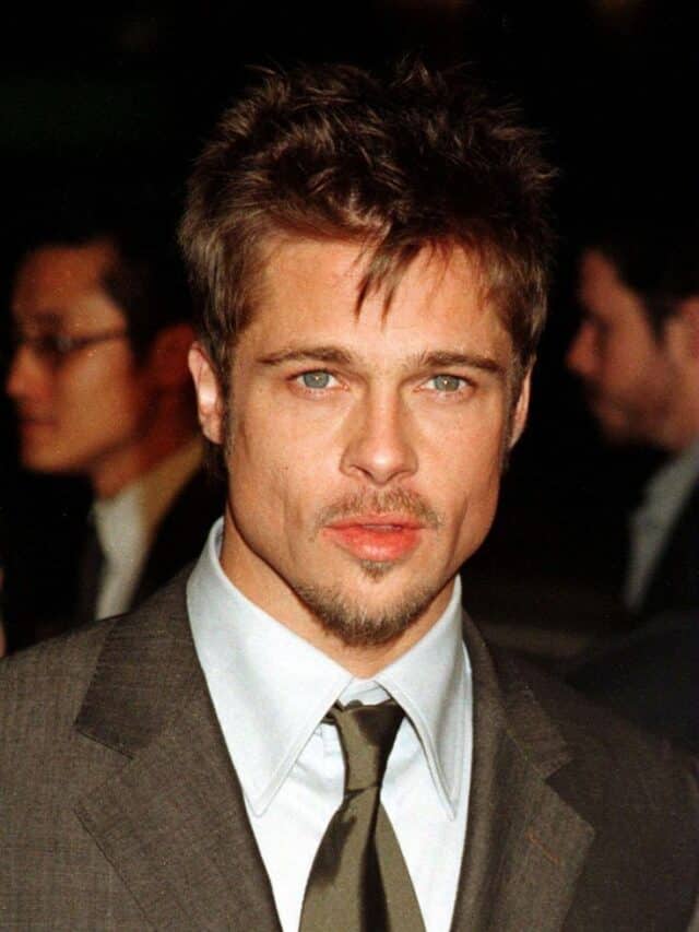 Brad Pitt e seus cortes de cabelo estilosos