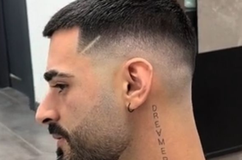 Corte buzz cut fade