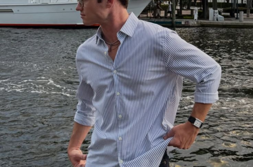 Camisa social masculina